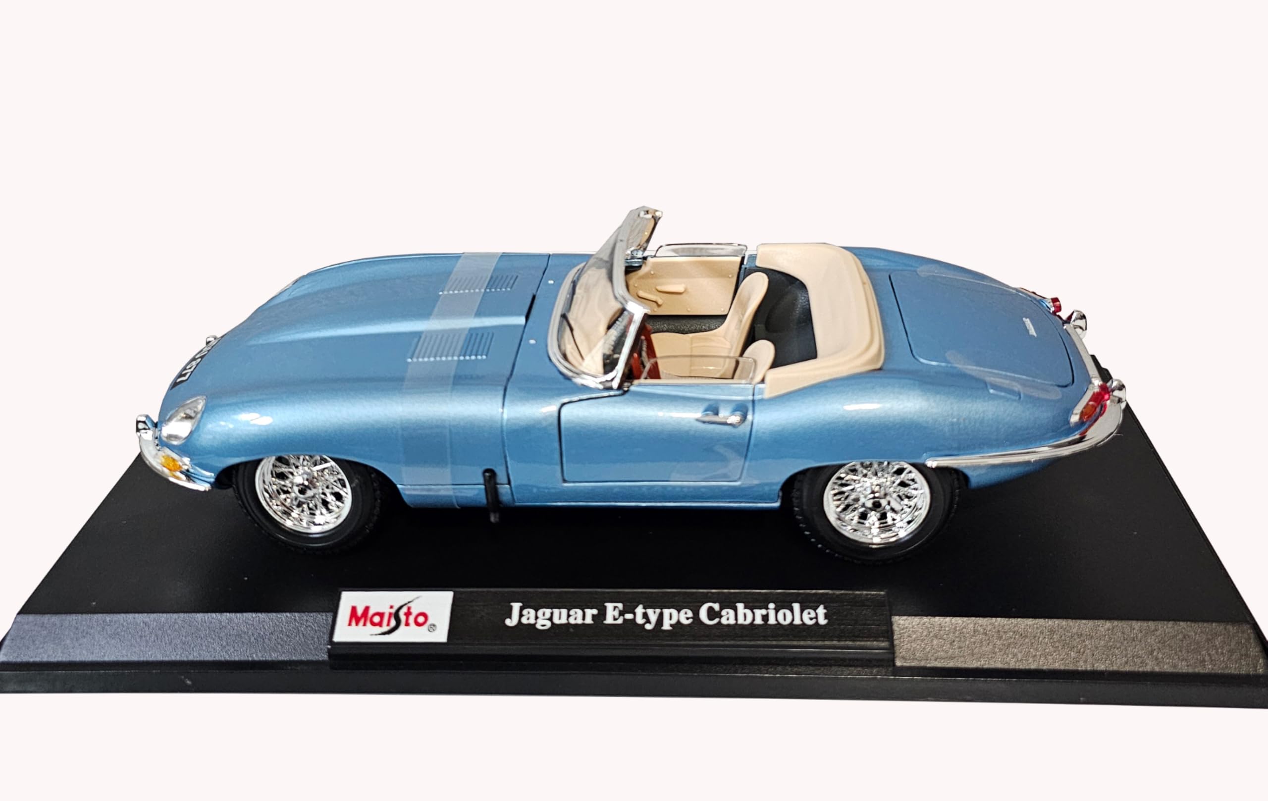 Maisto Jaguar E-Type Cabriolet 1/18 Special Edition DieCast (Baby